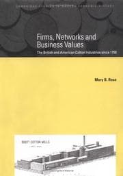 Tapa de Firms, Networks and Business Values