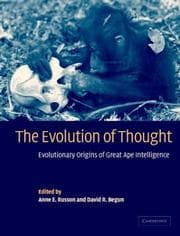 Tapa de The evolution of thought