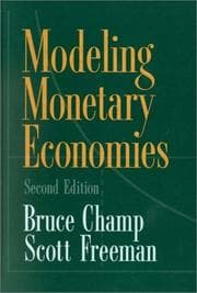 Tapa de Modeling Monetary Economies