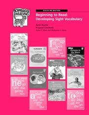 Tapa de Beginning to Read