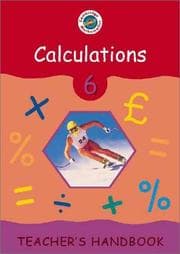 Tapa de Cambridge Mathematics Direct 6 Calculations Teacher's Handbook