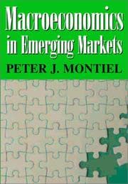 Tapa de Macroeconomics in Emerging Markets