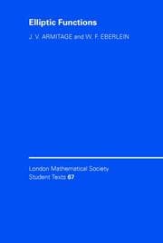 Tapa de Elliptic Functions