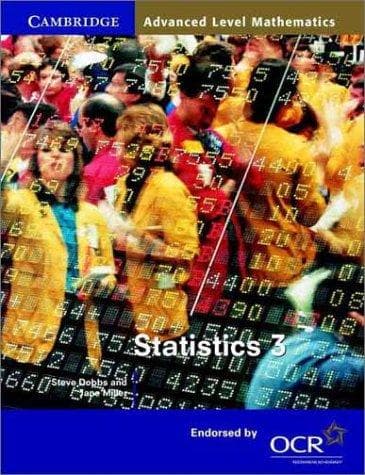 Tapa de Statistics 3 & 4 for OCR (Cambridge Advanced Level Mathematics)