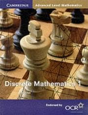 Tapa de Discrete Mathematics 1 (Cambridge Advanced Level Mathematics)