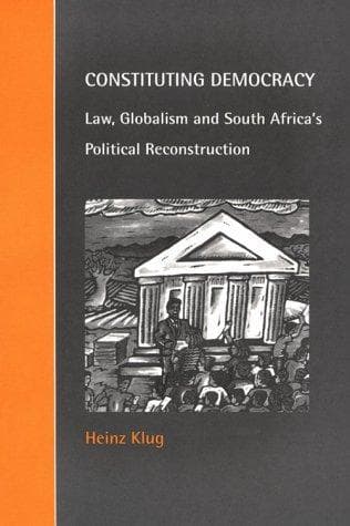 Tapa de Constituting democracy
