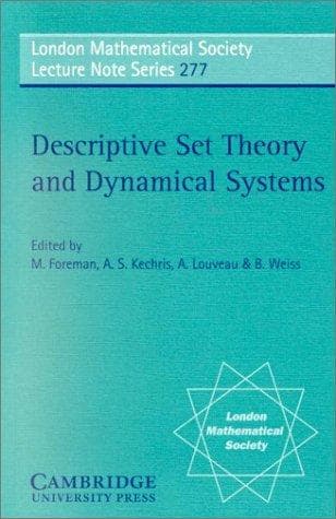 Tapa de Descriptive set theory and dynamical systems