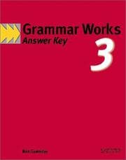 Tapa de Grammar Works 3 Answer Key
