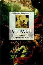 Tapa de The Cambridge companion to St. Paul