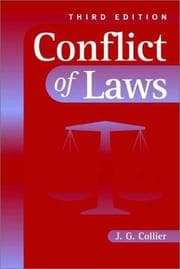 Tapa de Conflict of laws
