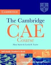 Tapa de The Cambridge CAE course