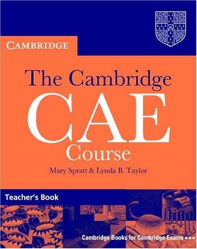 Tapa de The Cambridge CAE course