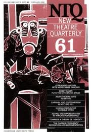 Tapa de New Theatre Quarterly 61