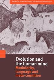 Tapa de Evolution and the human mind
