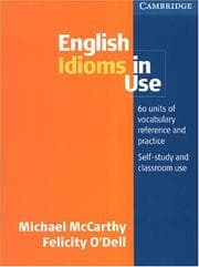 Tapa de English idioms in use