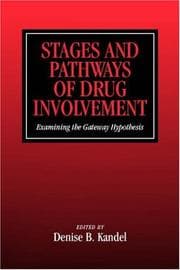 Tapa de Stages and Pathways of Drug Involvement