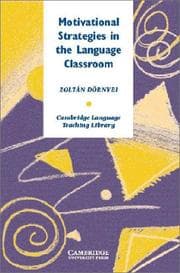 Tapa de Motivational strategies in the language classroom