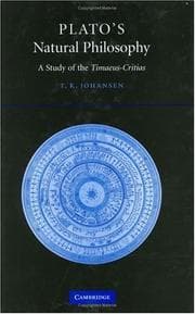 Tapa de Plato's Natural Philosophy