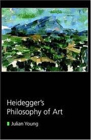 Tapa de Heidegger's philosophy of art