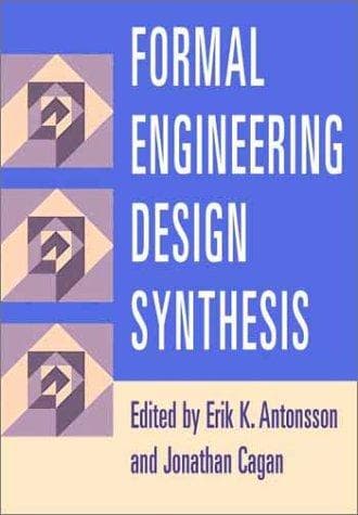 Tapa de Formal engineering design synthesis