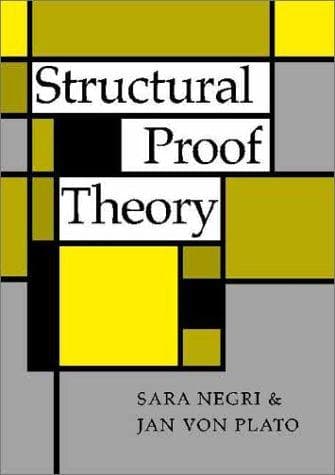Tapa de Structural proof theory