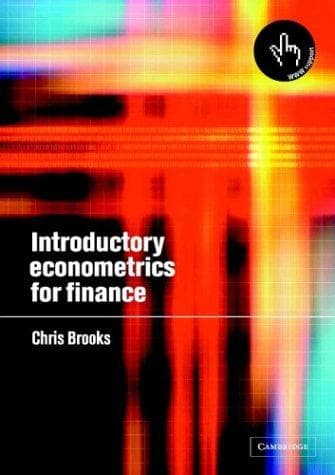 Tapa de Introductory Econometrics for Finance