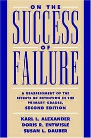 Tapa de On the success of failure