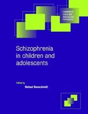 Tapa de Schizophrenia in Children and Adolescents