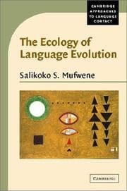 Tapa de The ecology of language evolution