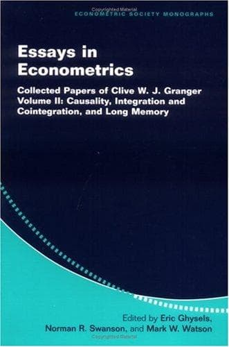 Tapa de Essays in Econometrics