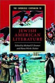 Tapa de The Cambridge Companion to Jewish American literature