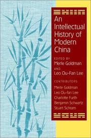 Tapa de An intellectual history of modern China
