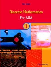 Tapa de Discrete Mathematics 1 for AQA