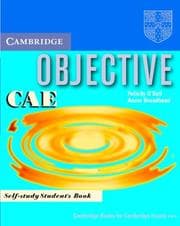 Tapa de Objective CAE Self-study Student's Book