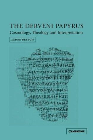 Tapa de The Derveni Papyrus