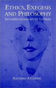 Tapa de Ethics, exegesis, and philosophy