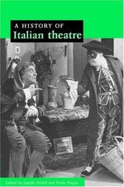 Tapa de A history of Italian theatre