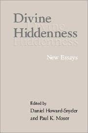 Tapa de Divine Hiddenness