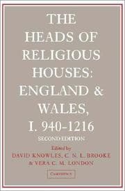 Tapa de Heads of Religious Houses