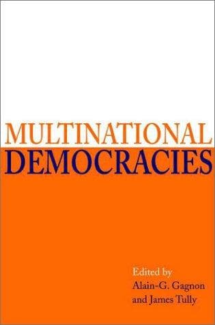 Tapa de Multinational democracies