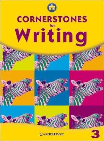 Tapa de Cornerstones for Writing, Year 3