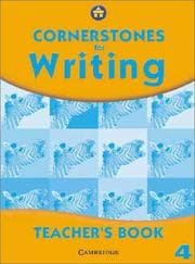 Tapa de Cornerstones for Writing, Year 4