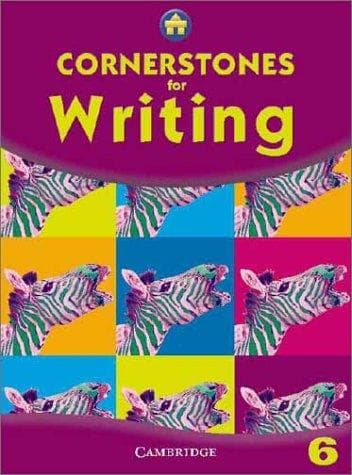 Tapa de Cornerstones for Writing, Year 6