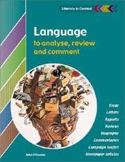 Tapa de Language to Analyse, Review and Comment Student's Book (Literacy in Context)