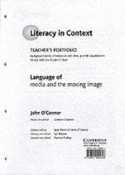 Tapa de Language of Media and the Moving Image Teacher's Portfolio (Literacy in Context)
