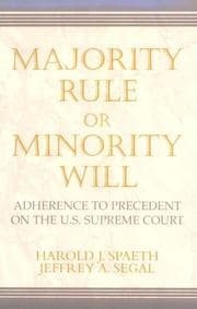 Tapa de Majority rule or minority will