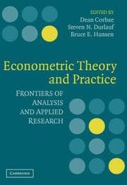 Tapa de Econometric theory and practice
