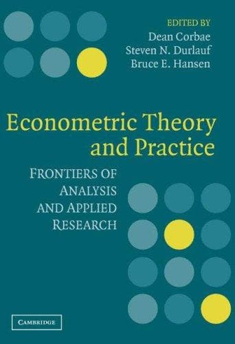 Tapa de Econometric Theory and Practice