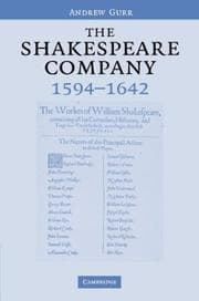 Tapa de The Shakespeare Company, 1594-1642
