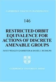 Tapa de Restricted orbit equivalence for actions of discrete amenable groups